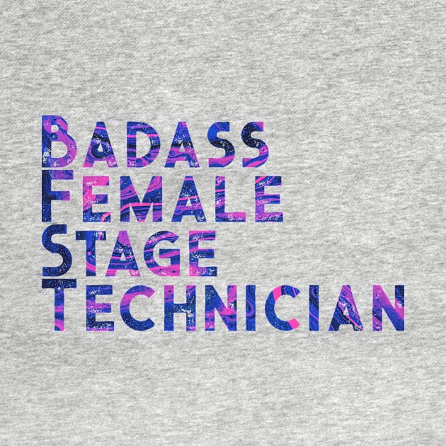 Badass Female Stage Technician by TheatreThoughts